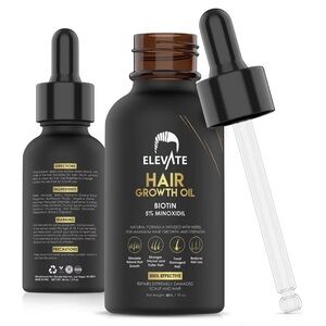 Elevate Hair Growth Regrowth Oil Serum 1oz Bottle NEW